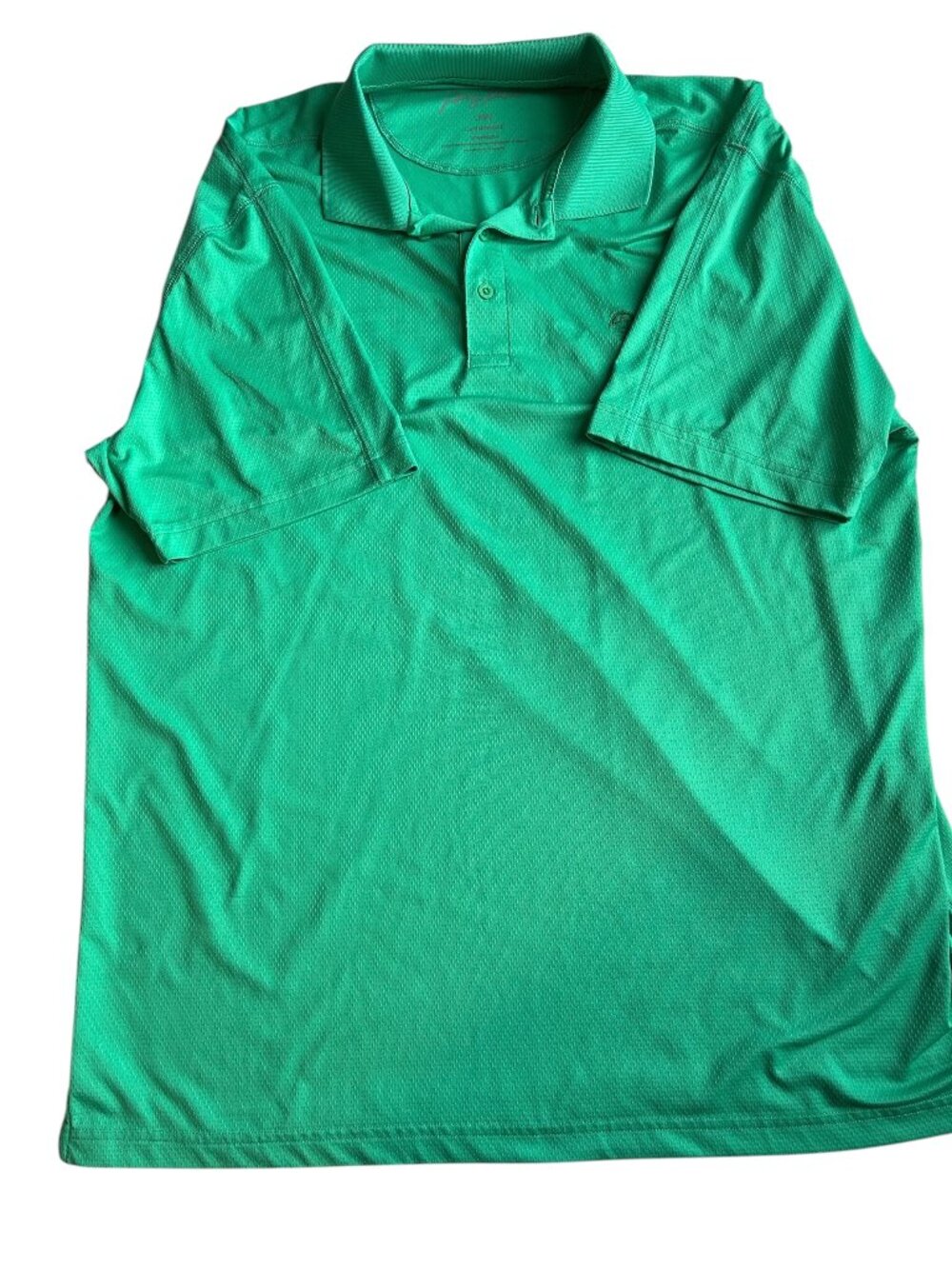 George Strait Collection Green Performance Polo Shirt Men's Large